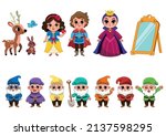 Fairy Tale Character Set With...