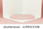 pink white light background ... | Shutterstock . vector #1190421538