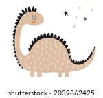 cute simple nursery vector... | Shutterstock .eps vector #2039862425