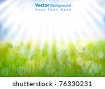 gorgeous vector spring... | Shutterstock .eps vector #76330231