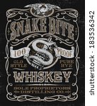 Vintage Whiskey Label T Shirt...