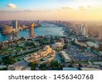 Panorama Of Cairo Cityscape...