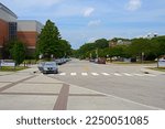 Small photo of GREENVILLE, NORTH CAROLINE, USA - JULY 1, 2022: Summer in East Carolina University (ECU), public research university in Greenville, North Carolina