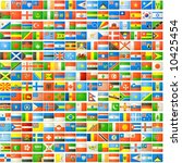 the national flags background | Shutterstock . vector #10425454