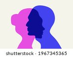 relationship between man and... | Shutterstock .eps vector #1967345365