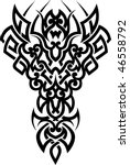 tribal tattoo | Shutterstock .eps vector #46558792