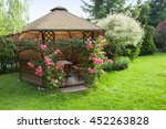 Outdoor Wooden Gazebo With...