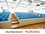 Empty College Lecture Hall In...