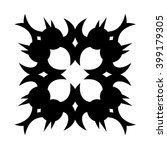 tribal pattern tattoo vector... | Shutterstock .eps vector #399179305