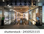 Small photo of SINGAPORE - NOVEMBER 06, 2023: entrance to Paragon Mall. The Paragon is a shopping complex located in the Orchard Road area of Singapore.
