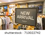 Small photo of BUSAN, SOUTH KOREA - MAY 28, 2017: New Arrival sign at Beanpole store at Lotte Department Store