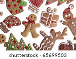 Photo of Reindeer Christmas gingerbread cookie | Free christmas images