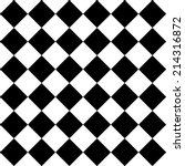 Seamless Monochrome Checkered...