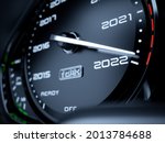 2022 Year Car Speedometer...