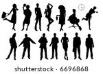 people | Shutterstock . vector #6696868