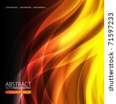 Abstract Background With Flame