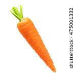 Carrot isolated on white...