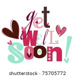 Get Well Text Free Stock Photo - Public Domain Pictures