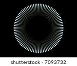 blue light circle  high... | Shutterstock . vector #7093732