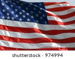 national flag of the united... | Shutterstock . vector #974994