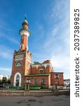 Small photo of The Thousandth Anniversary of Islam Mosque (also known as The Mosque across the Kaban Lake) in Kazan, Republic of Tatarstan, Russia