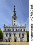 Small photo of Renaissance town hall, Chelmno, Poland – originally Gothic from 1298, converted in 1567-1596 in the late Renaissance style