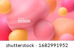 abstract background with... | Shutterstock .eps vector #1682991952