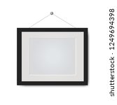 picture frame isolated white... | Shutterstock . vector #1249694398