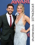Small photo of LAS VEGAS - APR 15: Thomas Rhett, Lauren Akins at the Academy of Country Music Awards 2018 at MGM Grand Garden Arena on April 15, 2018 in Las Vegas, NV