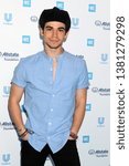 Small photo of LOS ANGELES - APR 25: Cameron Boyce at the WE Day California at The Forum on April 25, 2019 in Los Angeles, CA
