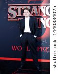 Small photo of LOS ANGELES - JUN 28: Charlie Heaton at the "Stranger Things" Season 3 World Premiere at the Santa Monica High School on June 28, 2019 in Santa Monica, CA