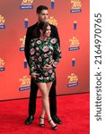 Small photo of LOS ANGELES - JUN 2: Chanel West Coast, Dom Fenison at the MTV Movie and TV Awards: UNSCRIPTED at the Barker Hanger on June 2, 2022 in Santa Monica, CA