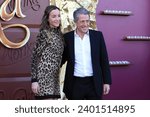 Small photo of LOS ANGELES - DEC 9: Hugh Grant, Anna Elisabet Eberstein at the Wonka Los Angeles Premiere at the Village Theater on December 9, 2023 in Westwood, CA