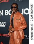 Small photo of LOS ANGELES - FEB 2: Fireboy DML at the 2024 MusiCares Person of the Year Honoring Jon Bon Jovi at the Convention Center on February 2, 2024 in Los Angeles, CA