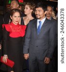 Small photo of LOS ANGELES - JAN 20: Jinkee Pacquiao, Manny Pacquiao at the "Manny" Los Angeles Premiere at a TCL Chinese Theater on January 20, 2015 in Los Angeles, CA