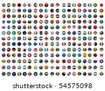 collection of all the flags of... | Shutterstock .eps vector #54575098