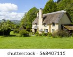 Thatched Roof Cottage In A...