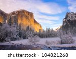 Yosemite Valley In California...