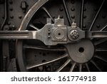 Old Steam Engine Train Wheels...