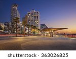 Tel Aviv Promenade. Image Of...