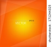 orange background vector art... | Shutterstock .eps vector #171244325