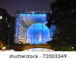 Small photo of NEW YORK CITY - JULY 15: Hayden Planetarium, part of the American Museum of Natural History, is directed by the famed astrophysicist Dr. Neil deGrasse Tyson July 15, 2010 in New York, New York.