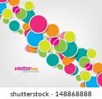 vector design simple circles... | Shutterstock .eps vector #148868888