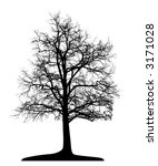 tree  vector  | Shutterstock .eps vector #3171028