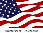flag of the usa | Shutterstock .eps vector #76926502