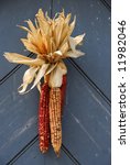 Ornamental Corn On Door