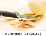 Apple Peels With Paring Knife ...
