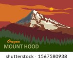 Mount Hood in Oregon, United States