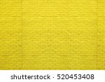 Yellow Bricks Pattern On Wall...