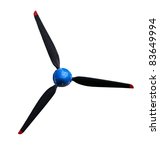 Propeller 3 Blades  Isolated...